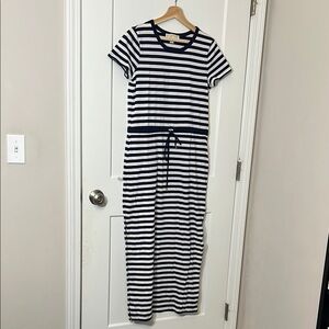 Michael Korea Striped Black and White Dress